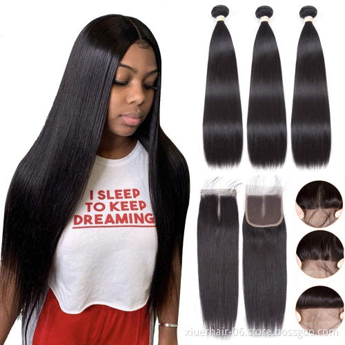 Hermosa 50 Pouce  P2/30 34 Inch 4X4 Highlight A W Bu Pure China Brazilian Hair Bundles